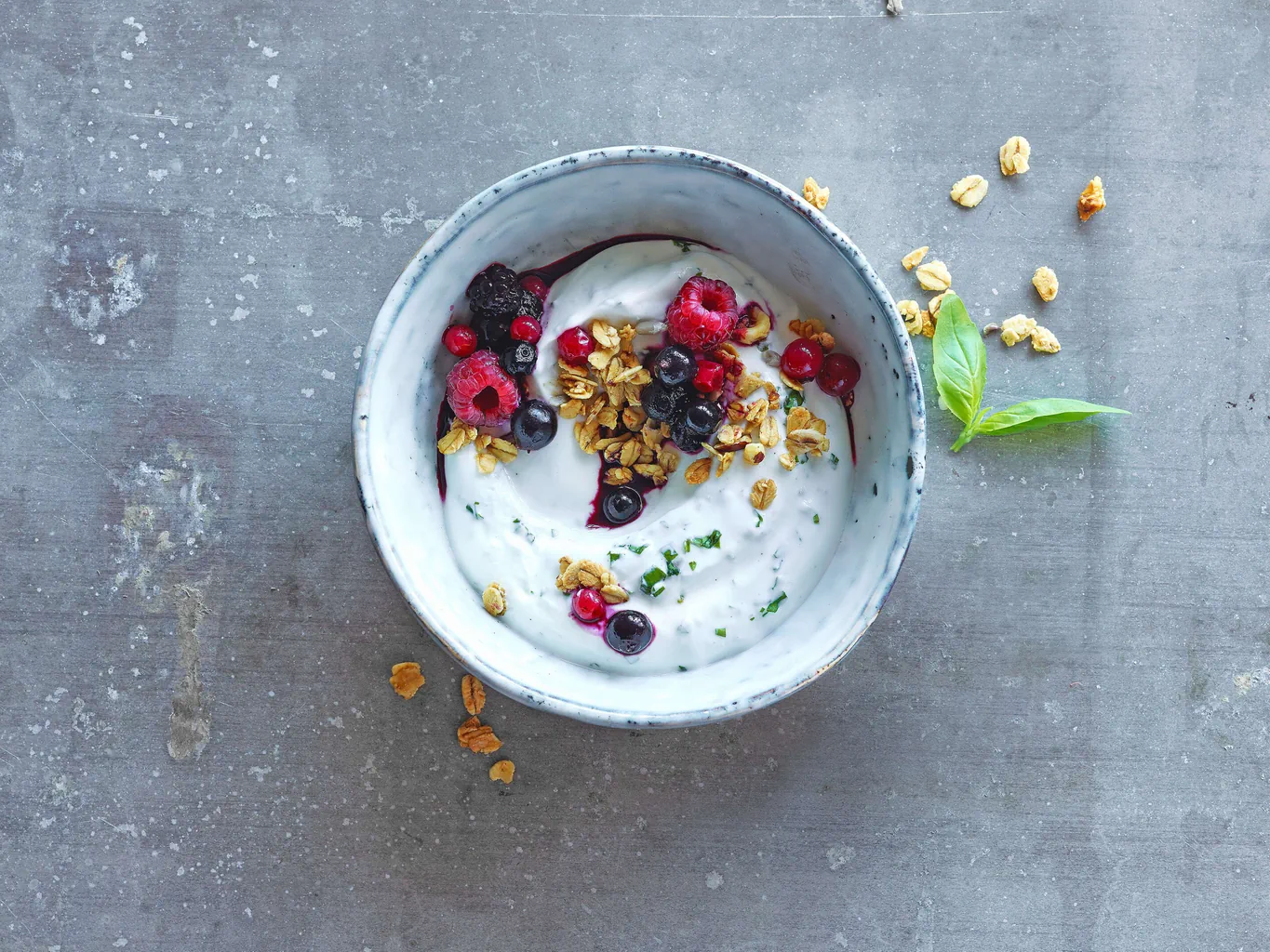 Skyr con granola