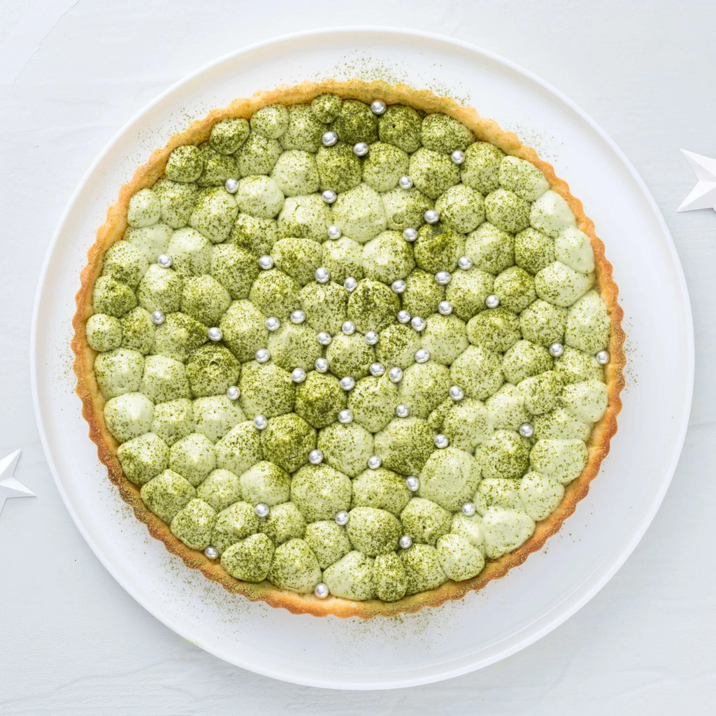 Torta al matcha