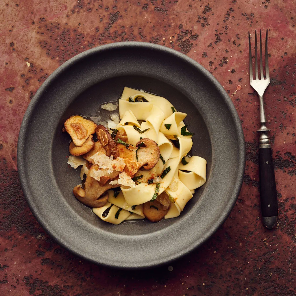 Pappardelle mit Steinpilzen