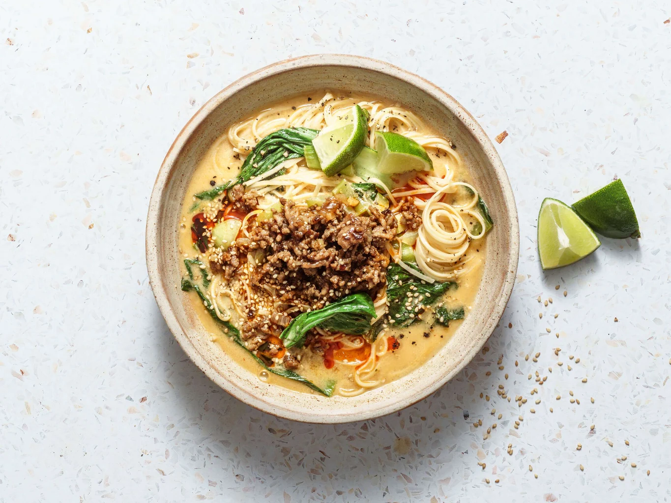 Tantanmen aux nouilles ramen