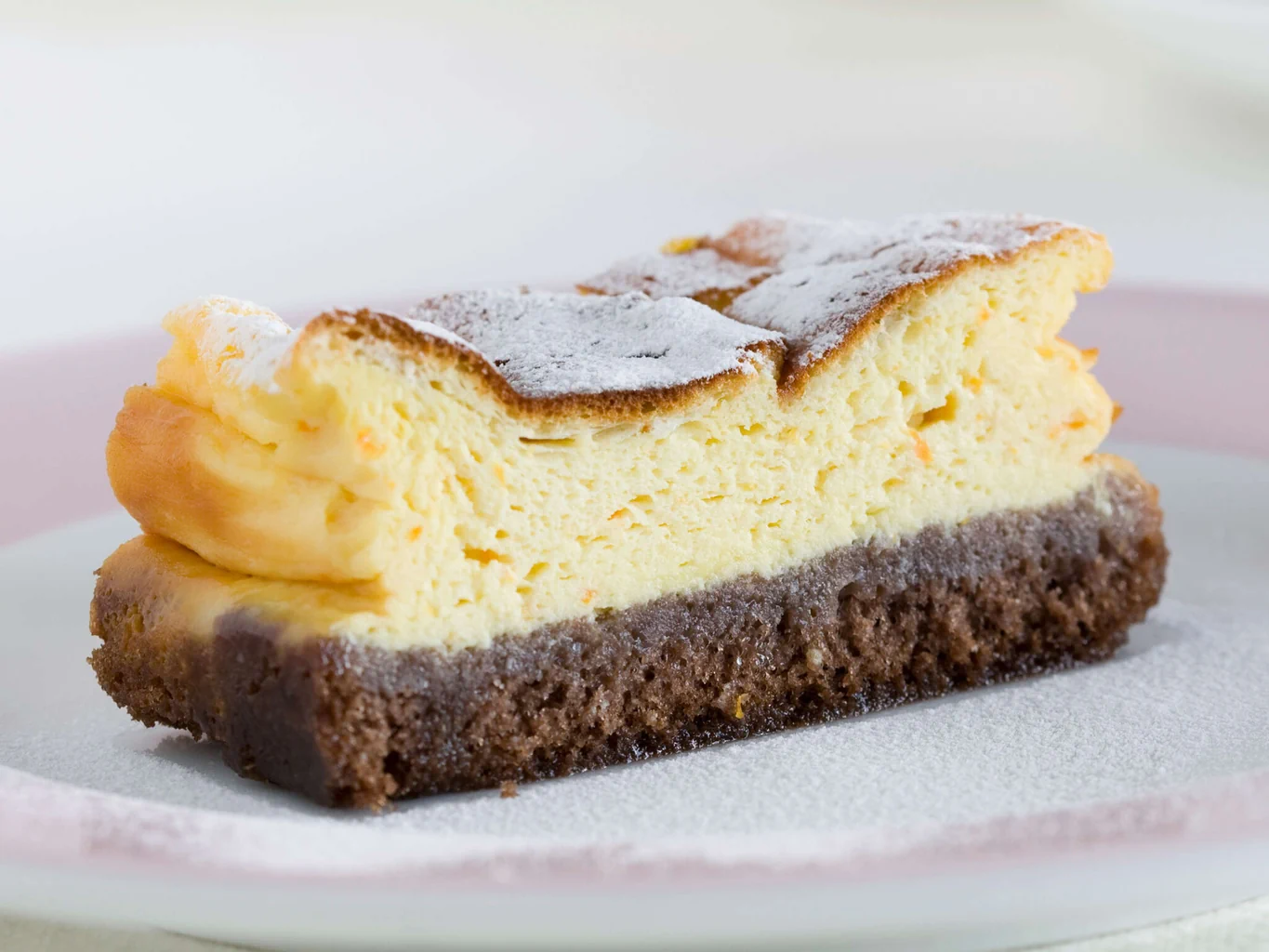 Trancio al cioccolato e al quark
