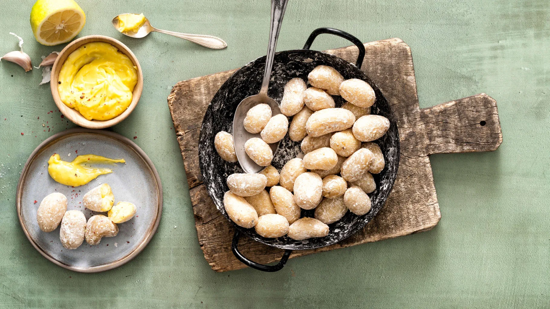 Papas Arrugadas mit Aioli