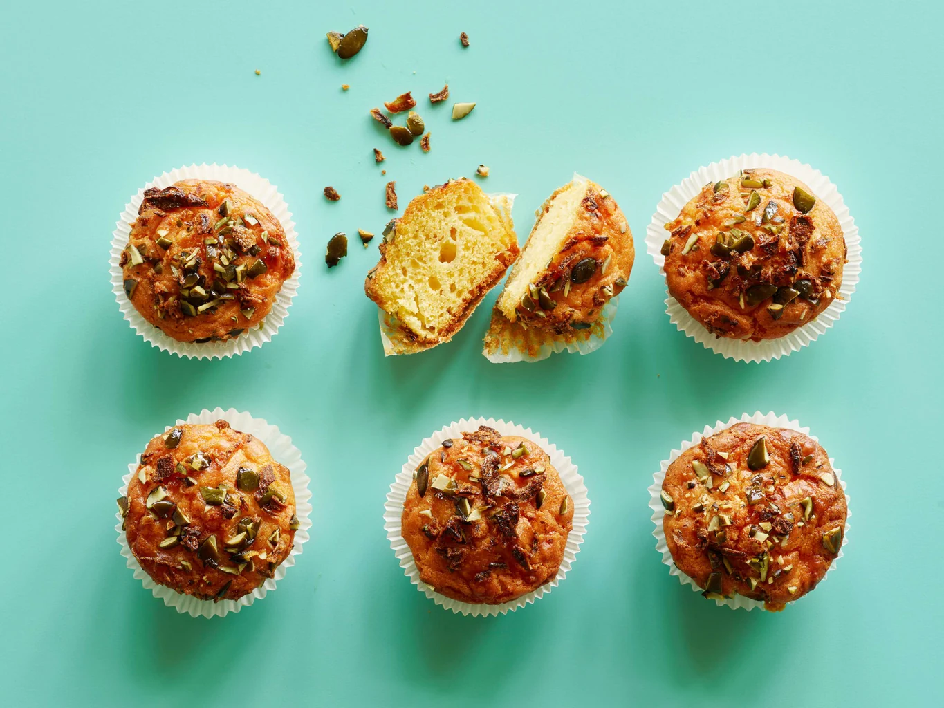 Käse-Zwiebel-Muffins