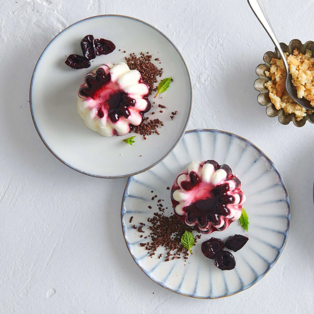 Semifreddo à la cerise avec chocolat 