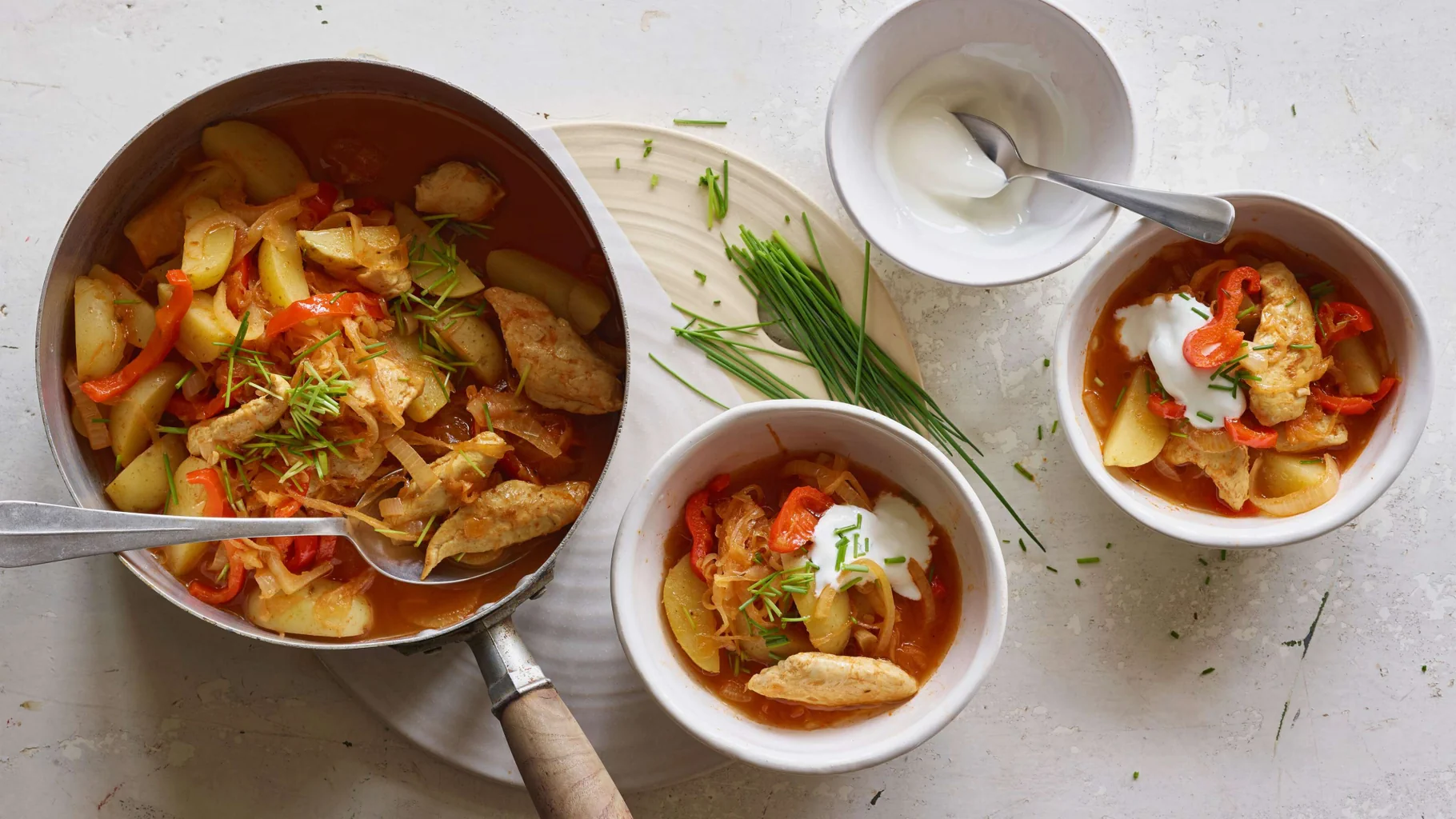 Ragoût de poulet à la choucroute