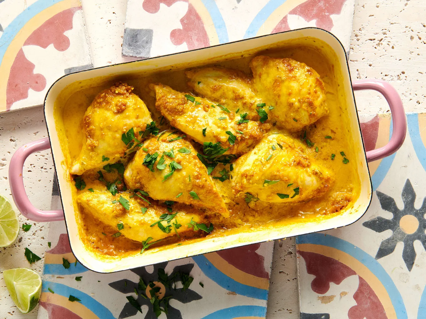 Kurkuma-Knoblauch-Poulet