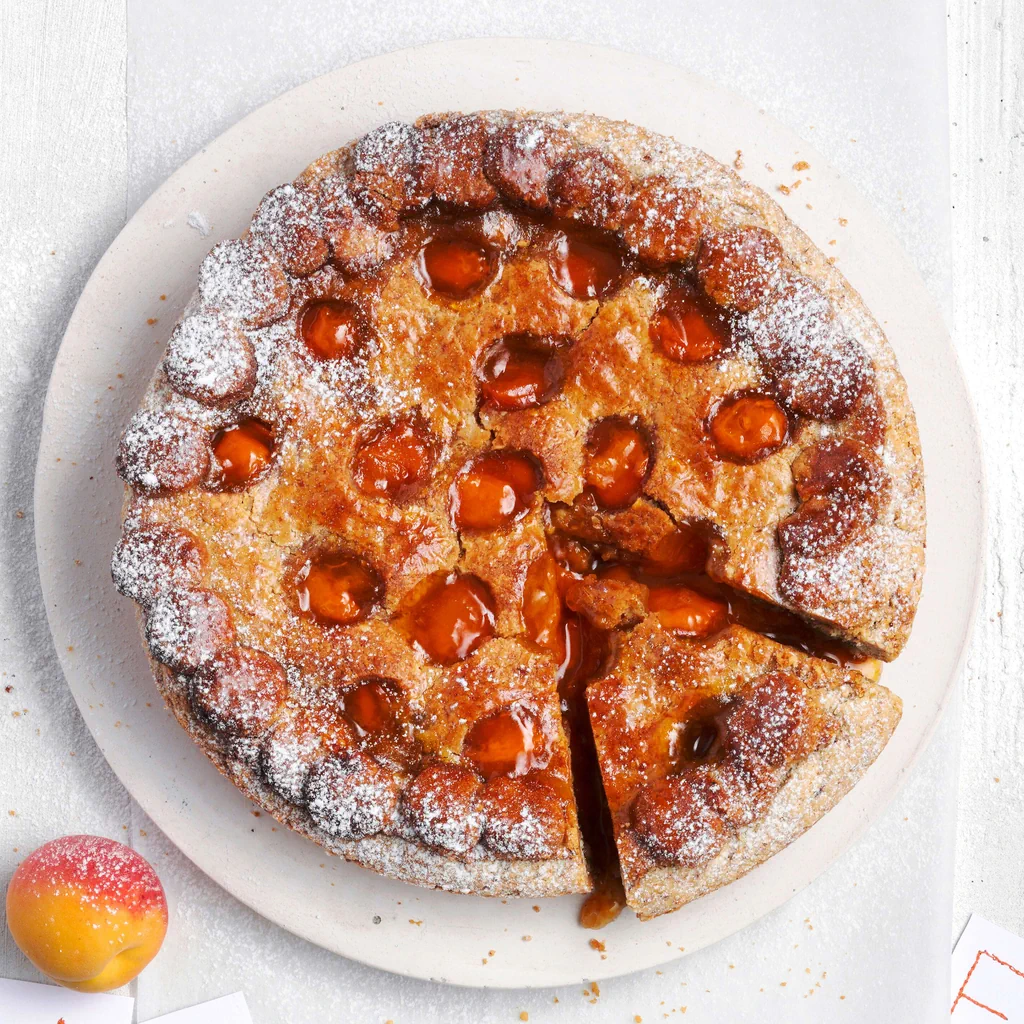 Tourte de Linz aux abricots 