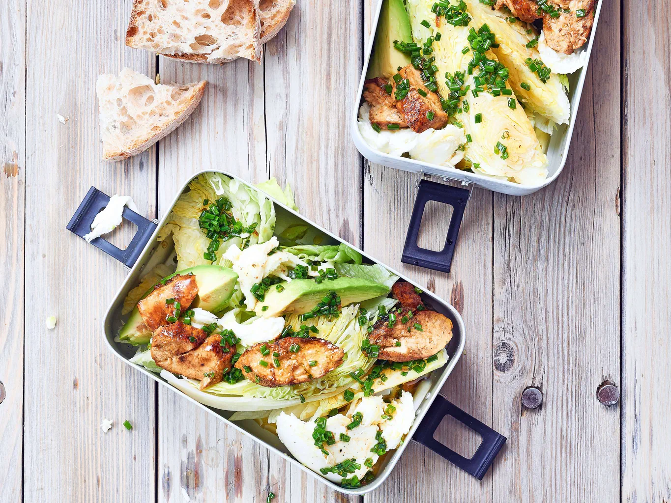 Poulet-Avocadosalat