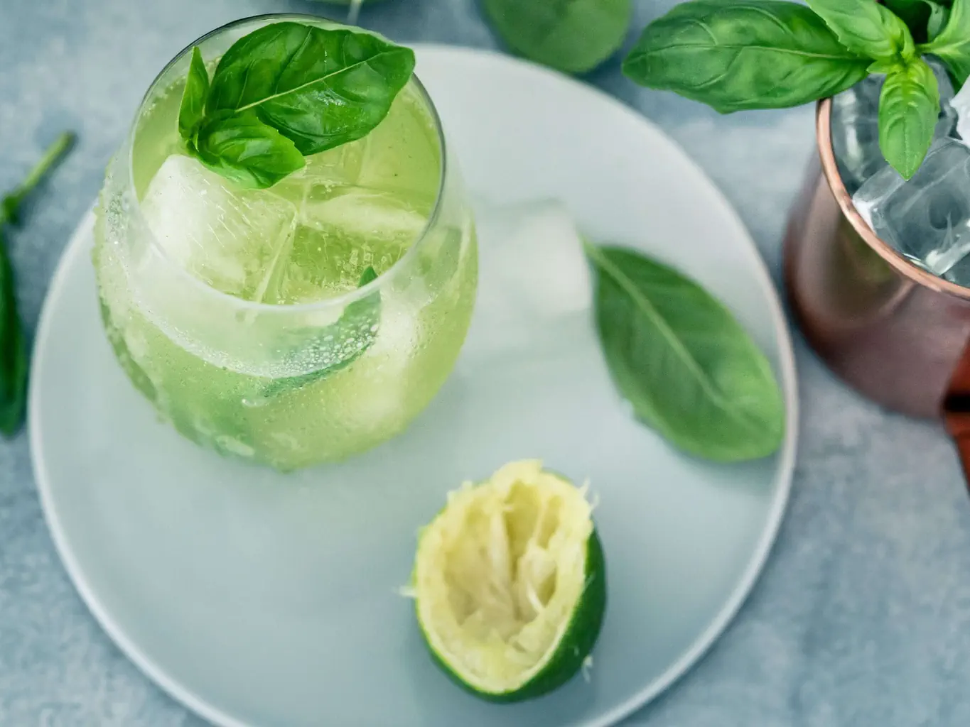 Virgin Basil Smash