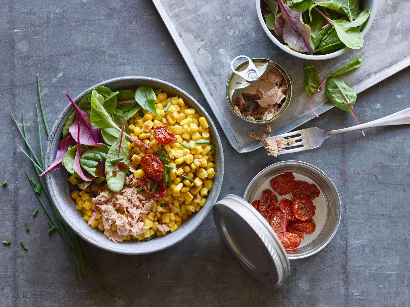 Insalata di tonno e mais