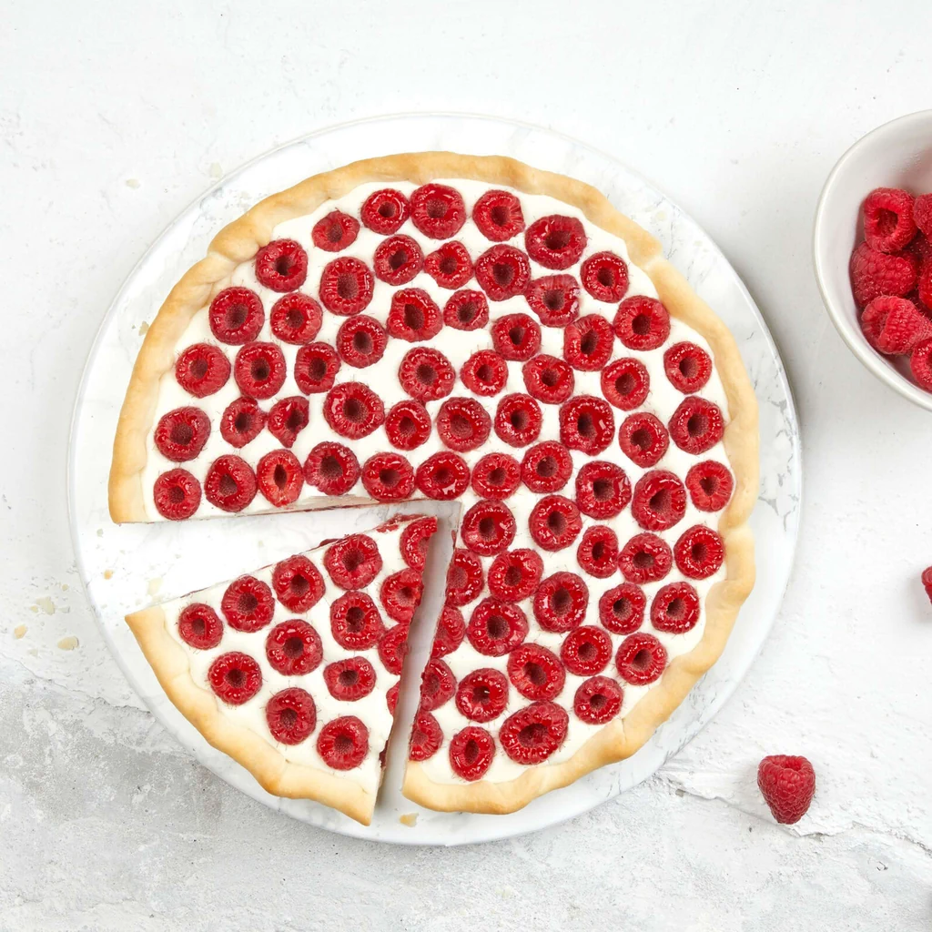Himbeer-Sauerrahm-Tarte