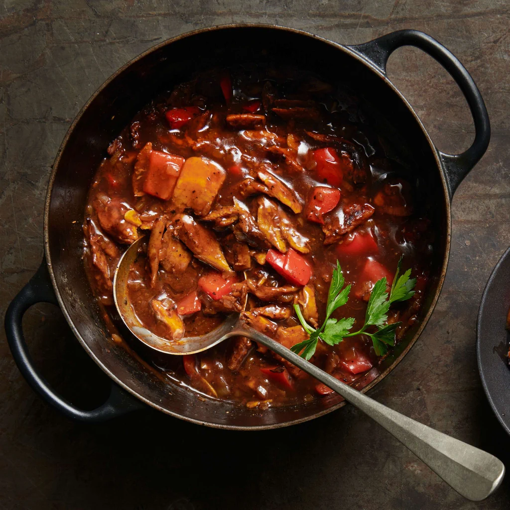 Gulasch vegano