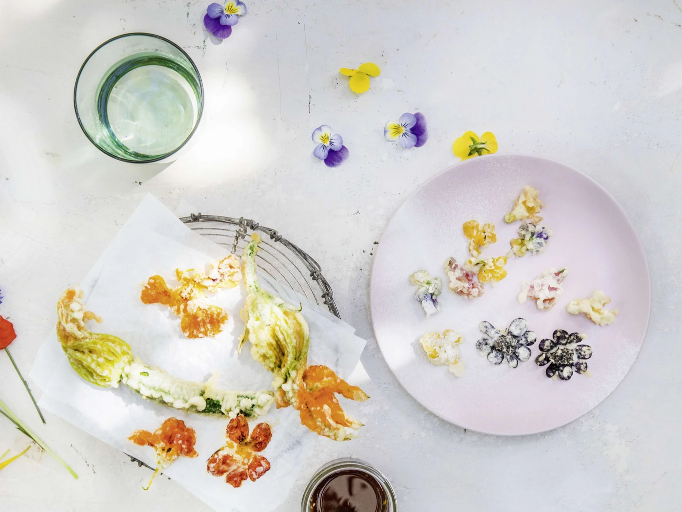 Fleurs frites