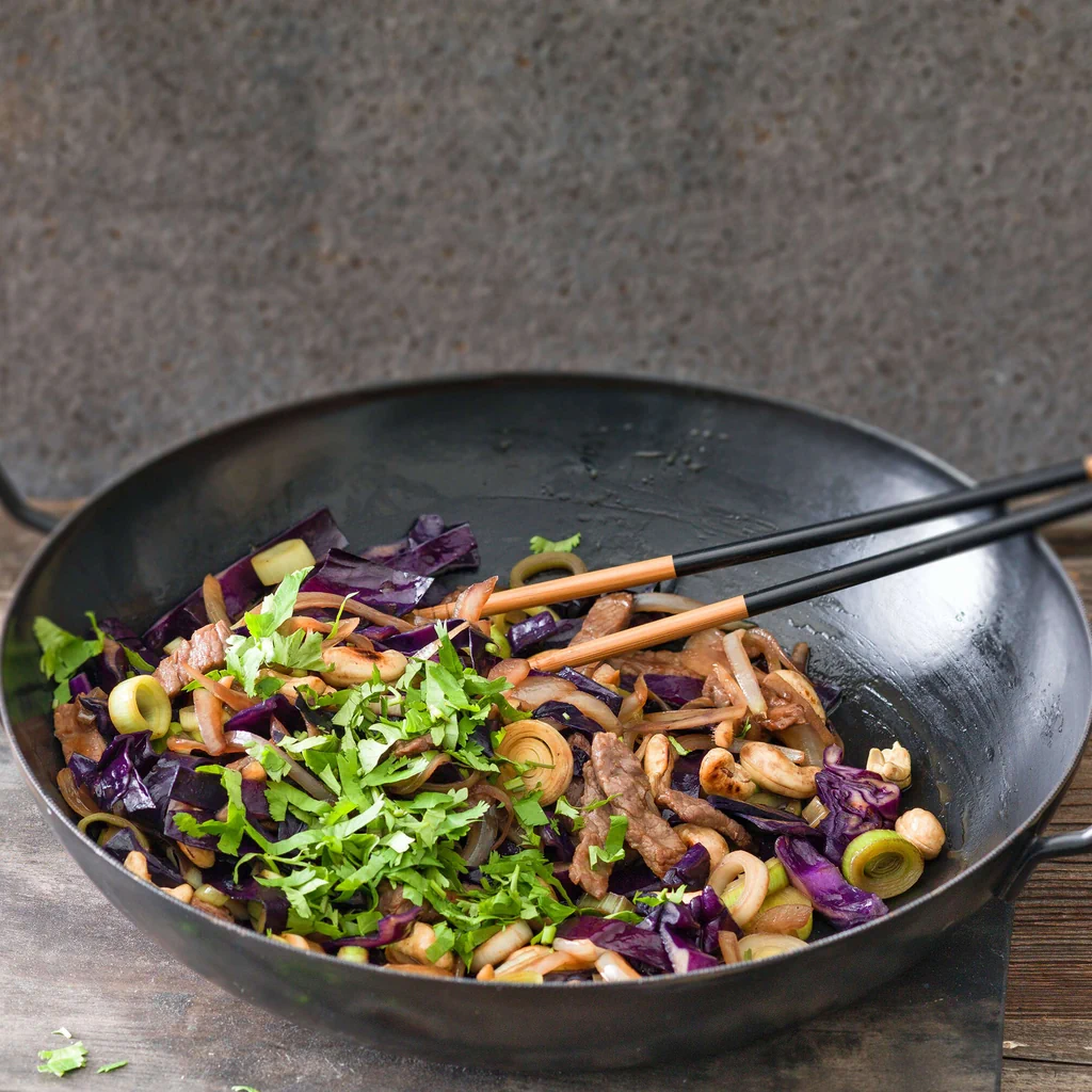 Poêlée de bœuf asiatique