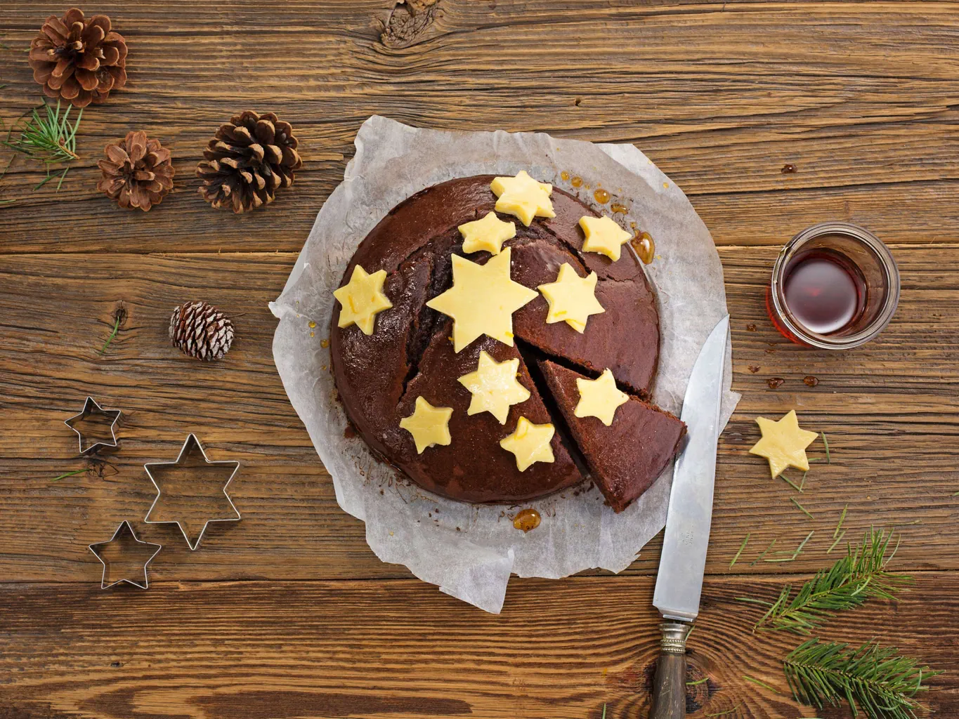 Lebkuchen mit Orangenbutter