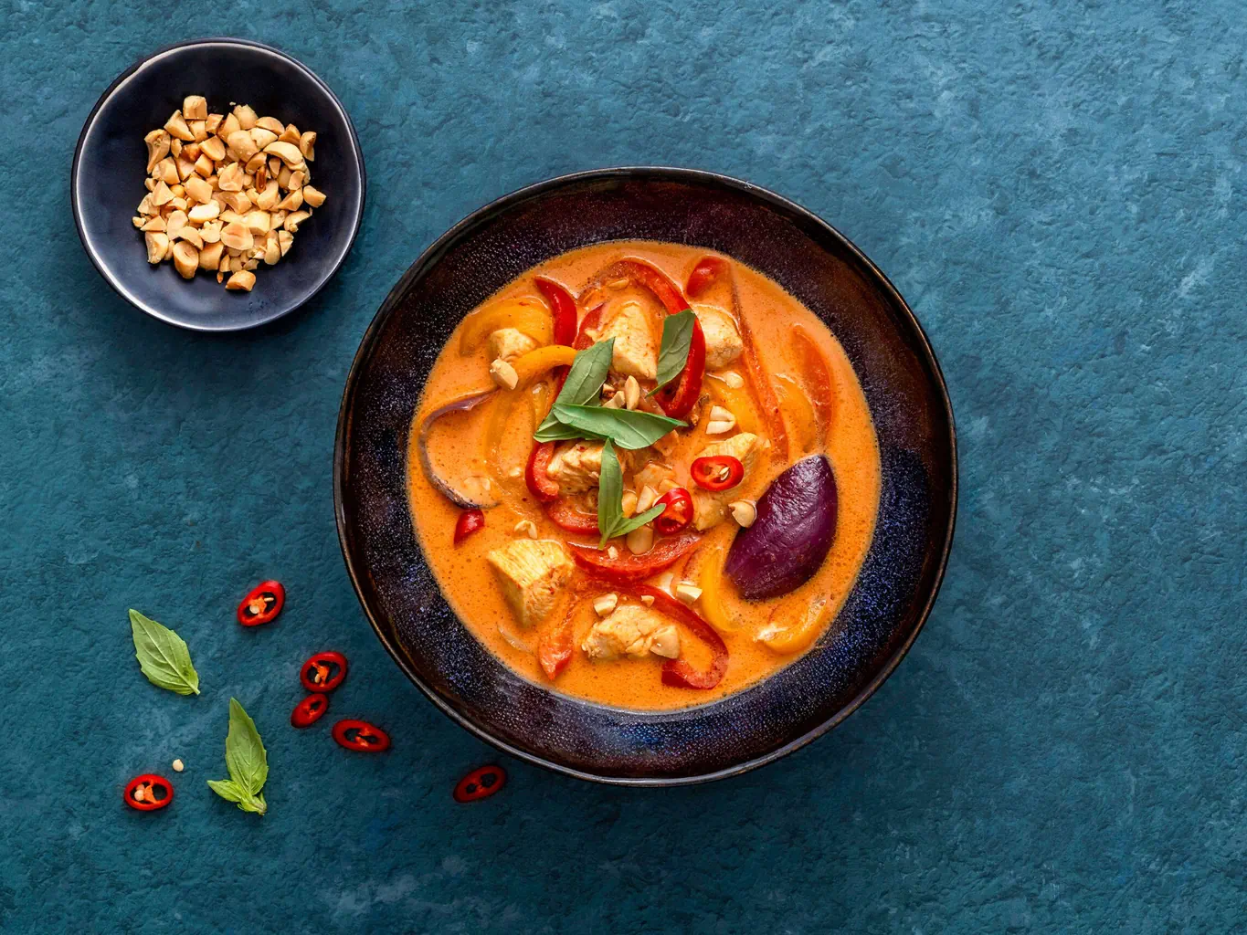 Curry panang au poulet