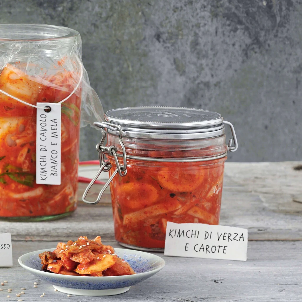 Kimchi di verza e carote