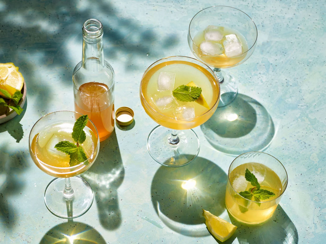 Apfel-Minze-Sirup