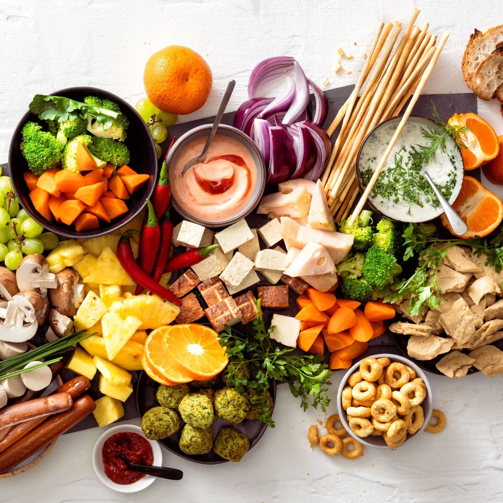 Fondue chinoise vegana