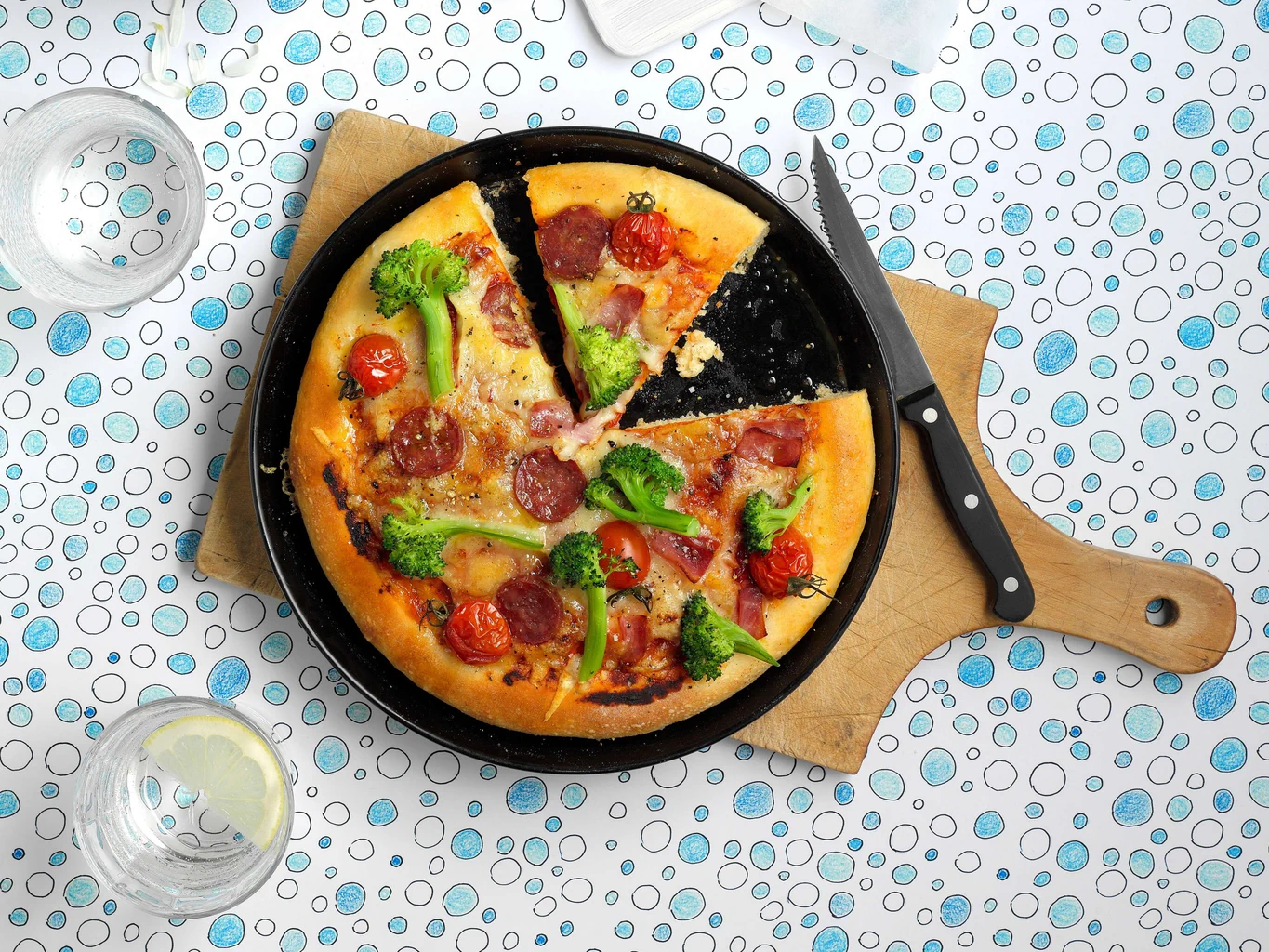 Teglia di pizza