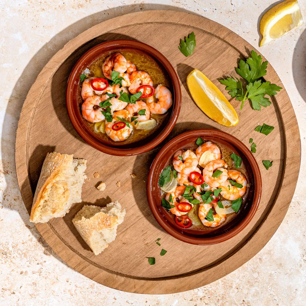 Gambas al ajillo