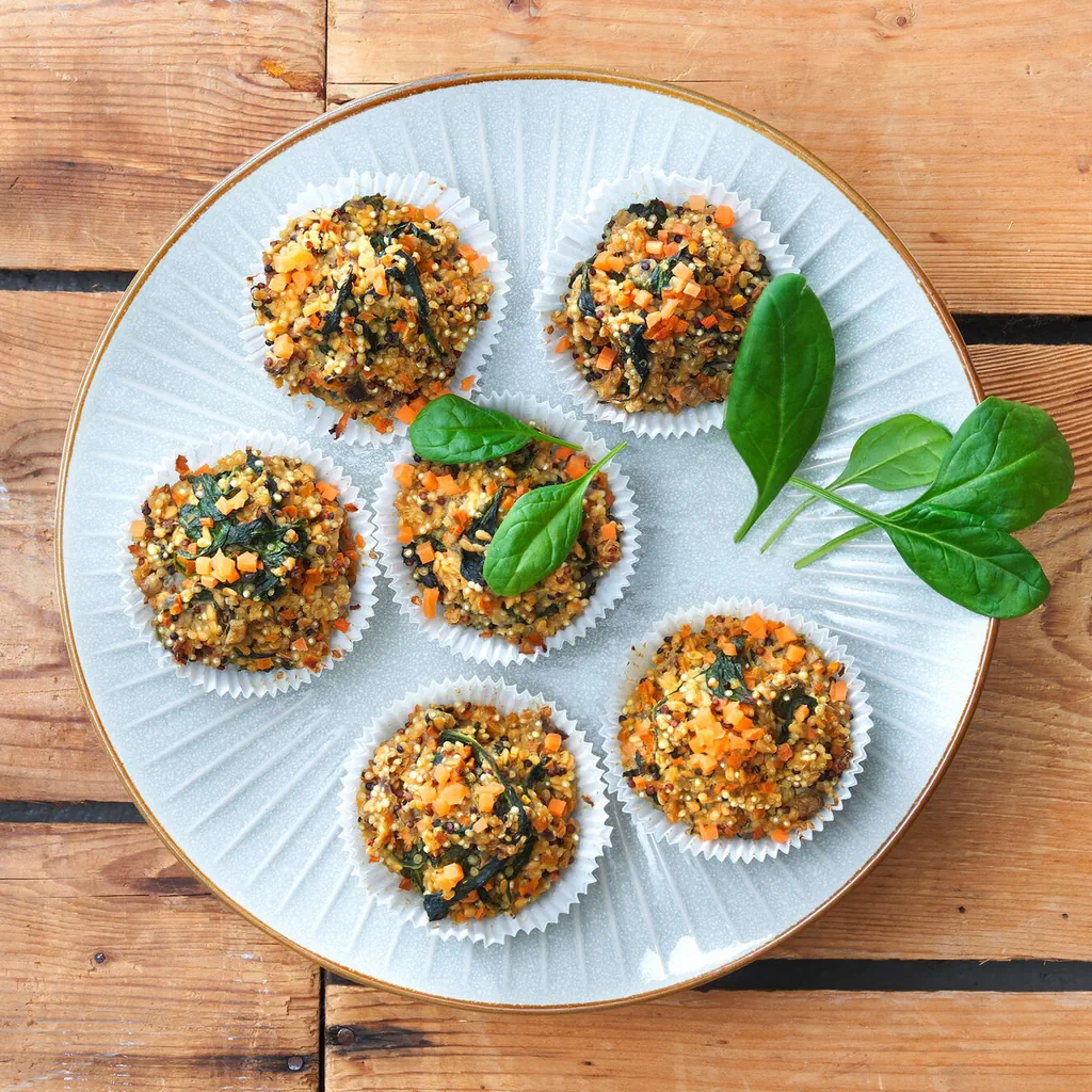 Pikante Quinoa-Muffins