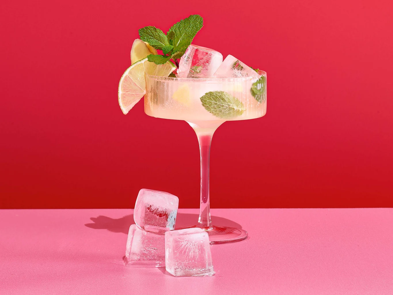 Mocktail Ginger and Peach