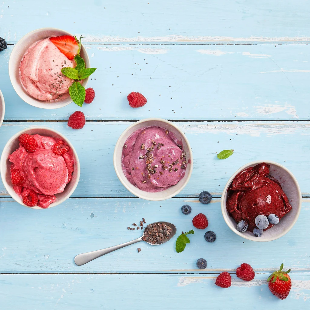 Nice cream aux baies