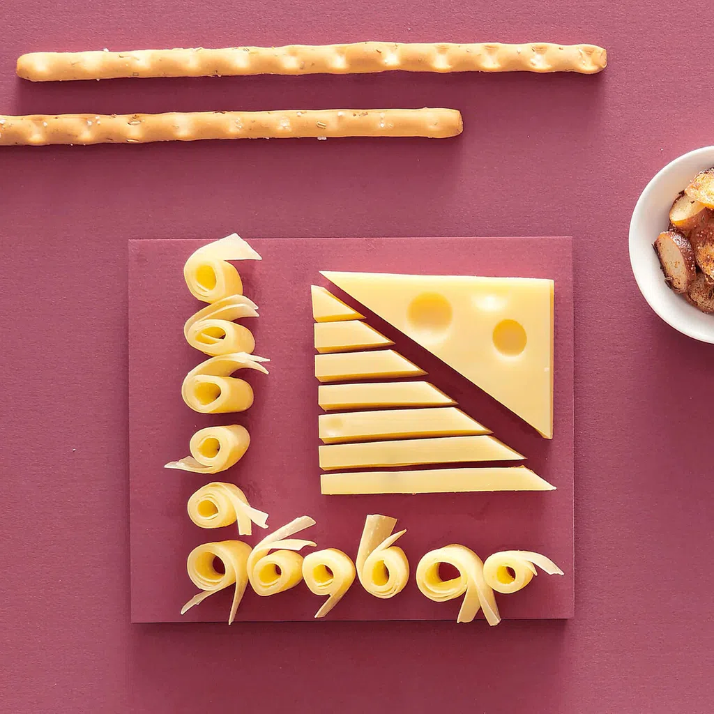 Käseplatte mit Hartkäse, Oliven und Bretzel-Chips
