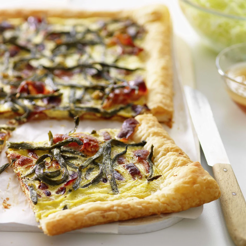 Torta ai fagiolini