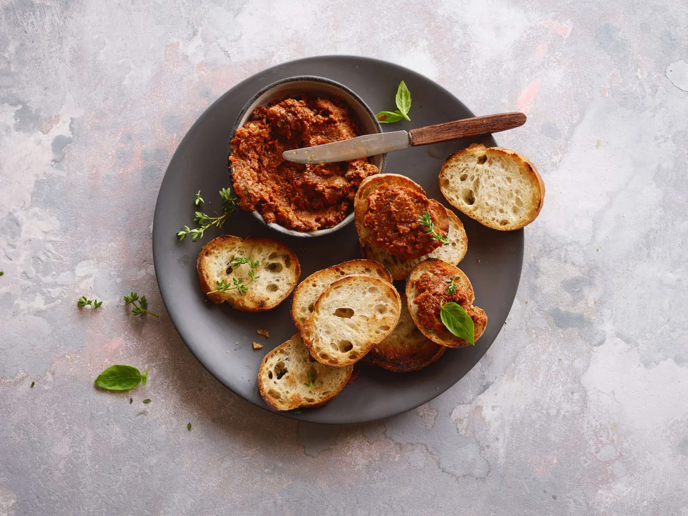 Dörrtomaten-Tapenade