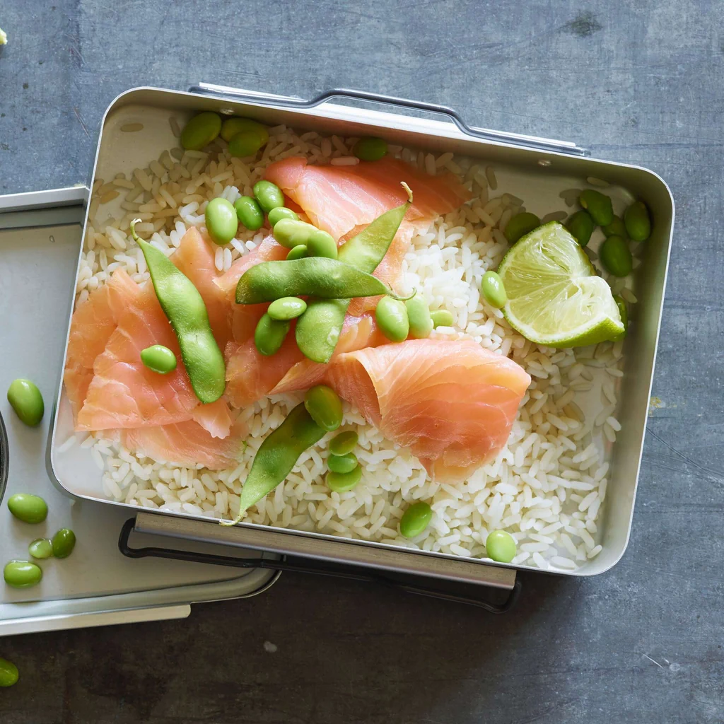 Bowl de riz aux edamame