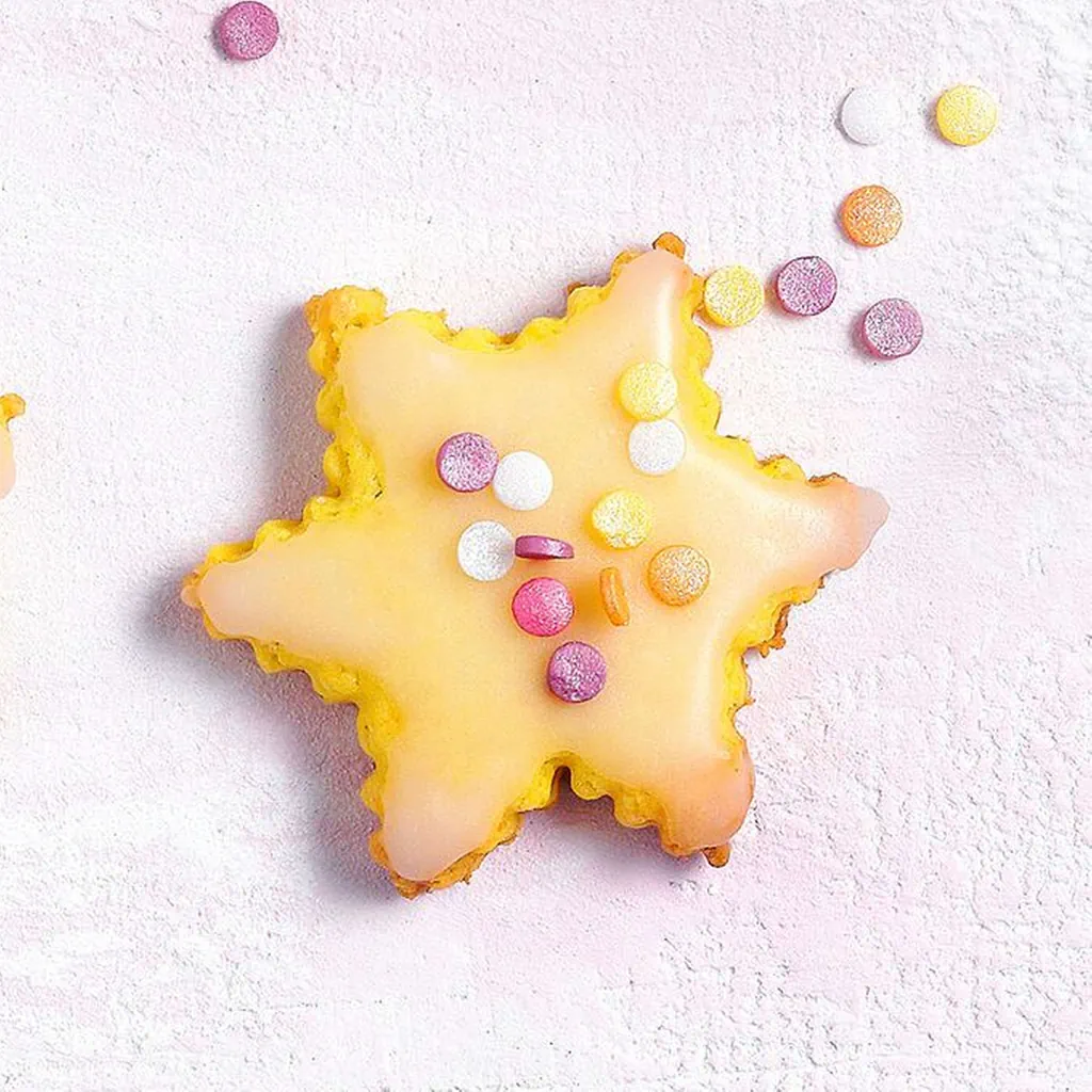 Stelle alla curcuma e alla zucca