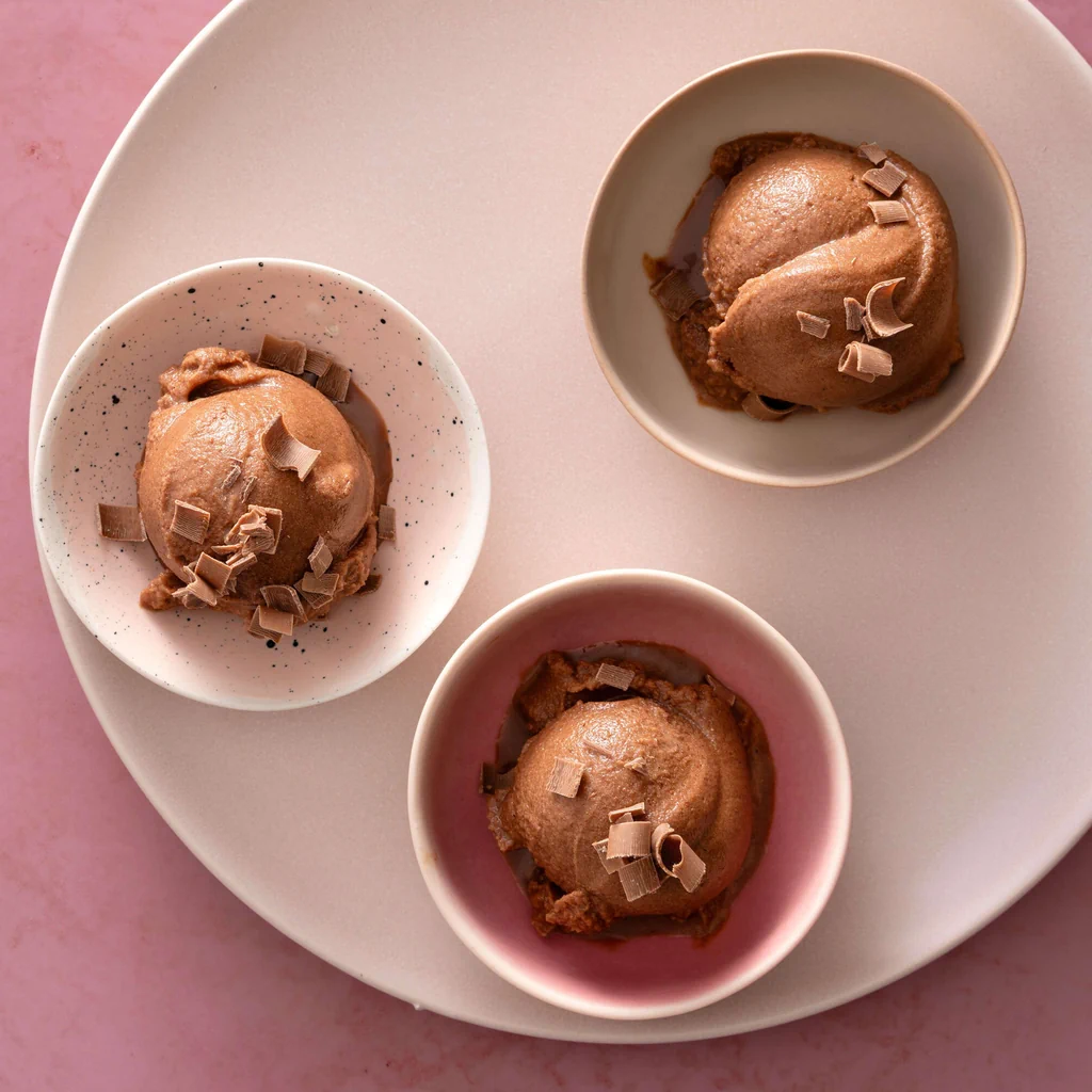 Schokoladensorbet