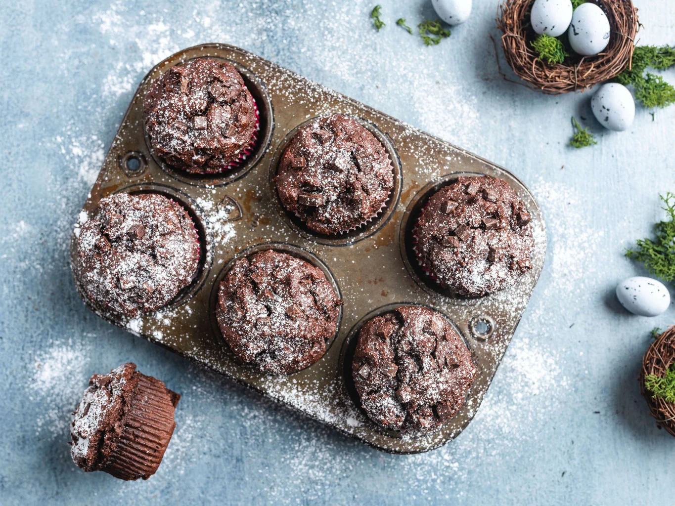 Quinoa-Schokoladen-Muffins