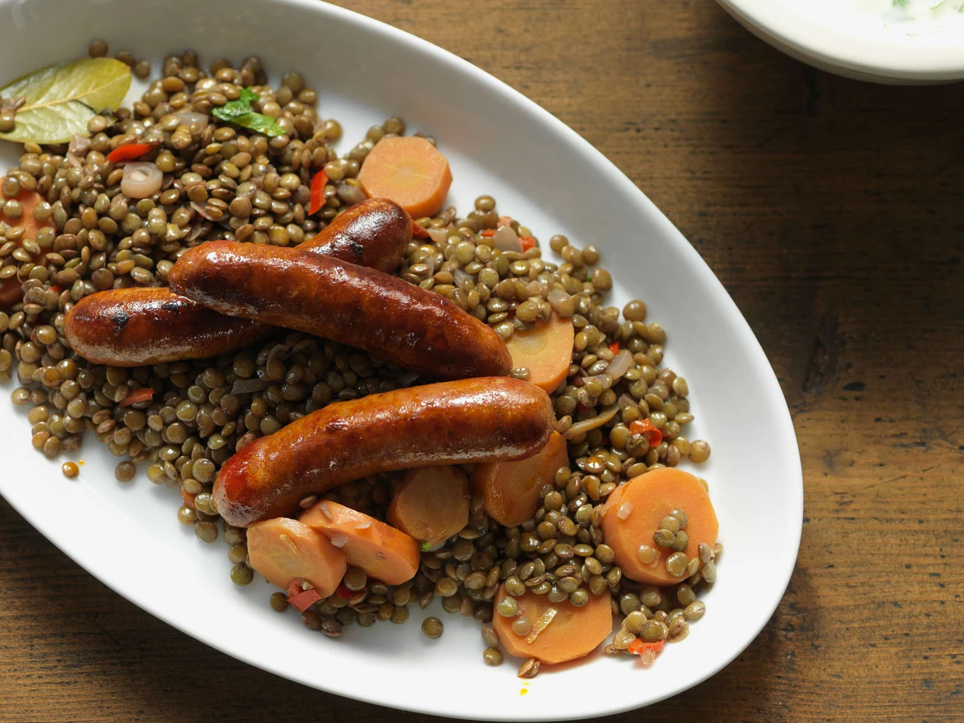 Linseneintopf mit Merguez