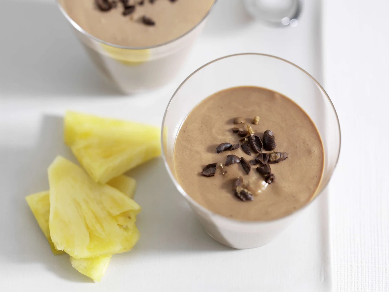Mousse au chocolat mit Kaffee