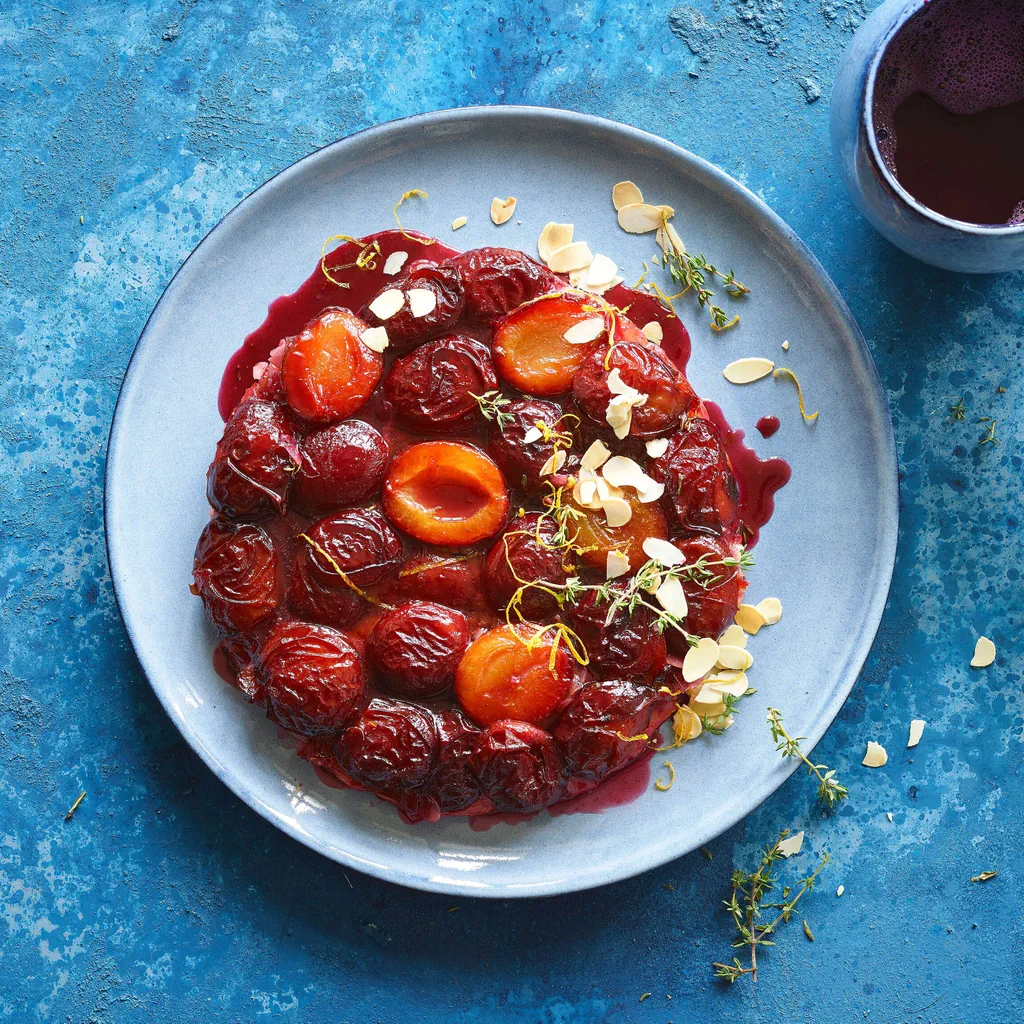 Tarte Tatin aux pruneaux