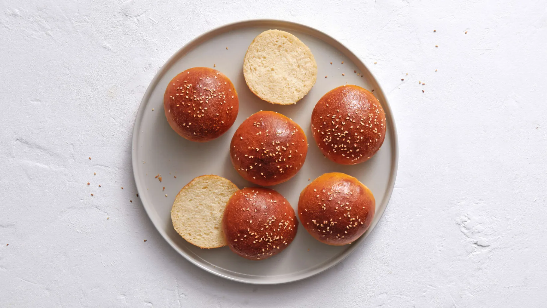 Panini per hamburger
