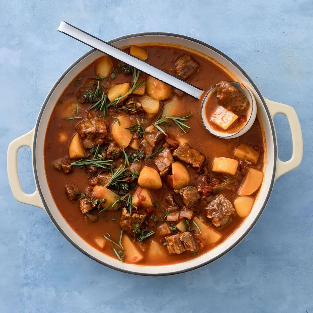 Goulache de bœuf au paprika