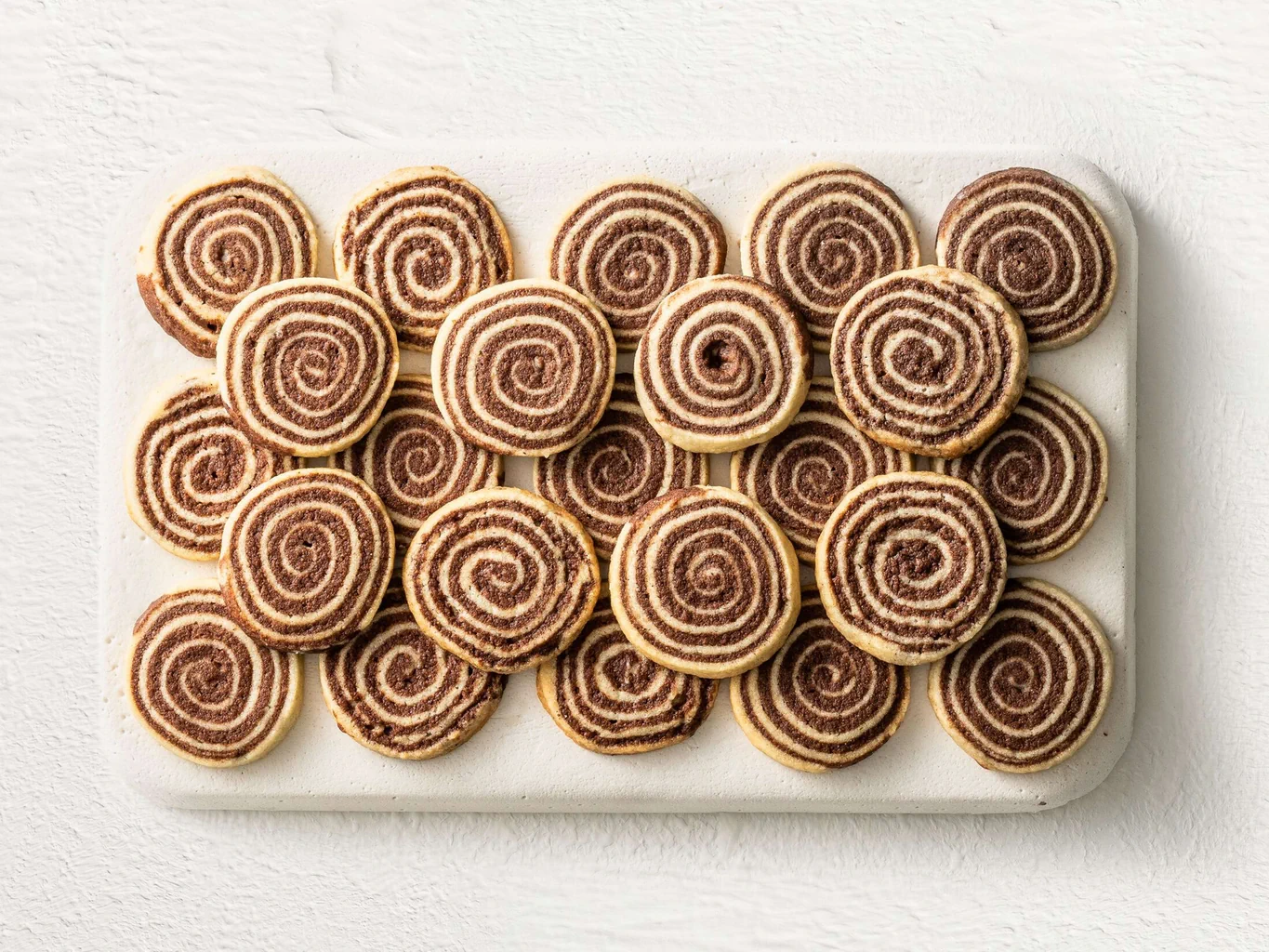 Swirl cookies al cioccolato
