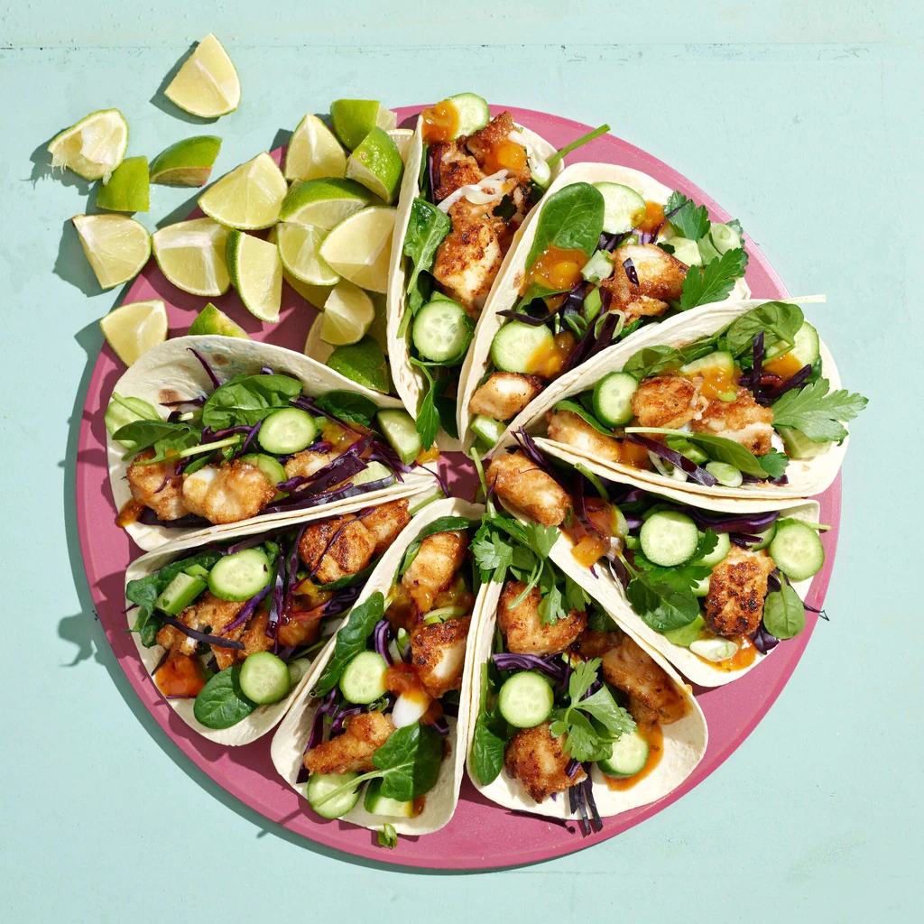 Tacos al merluzzo