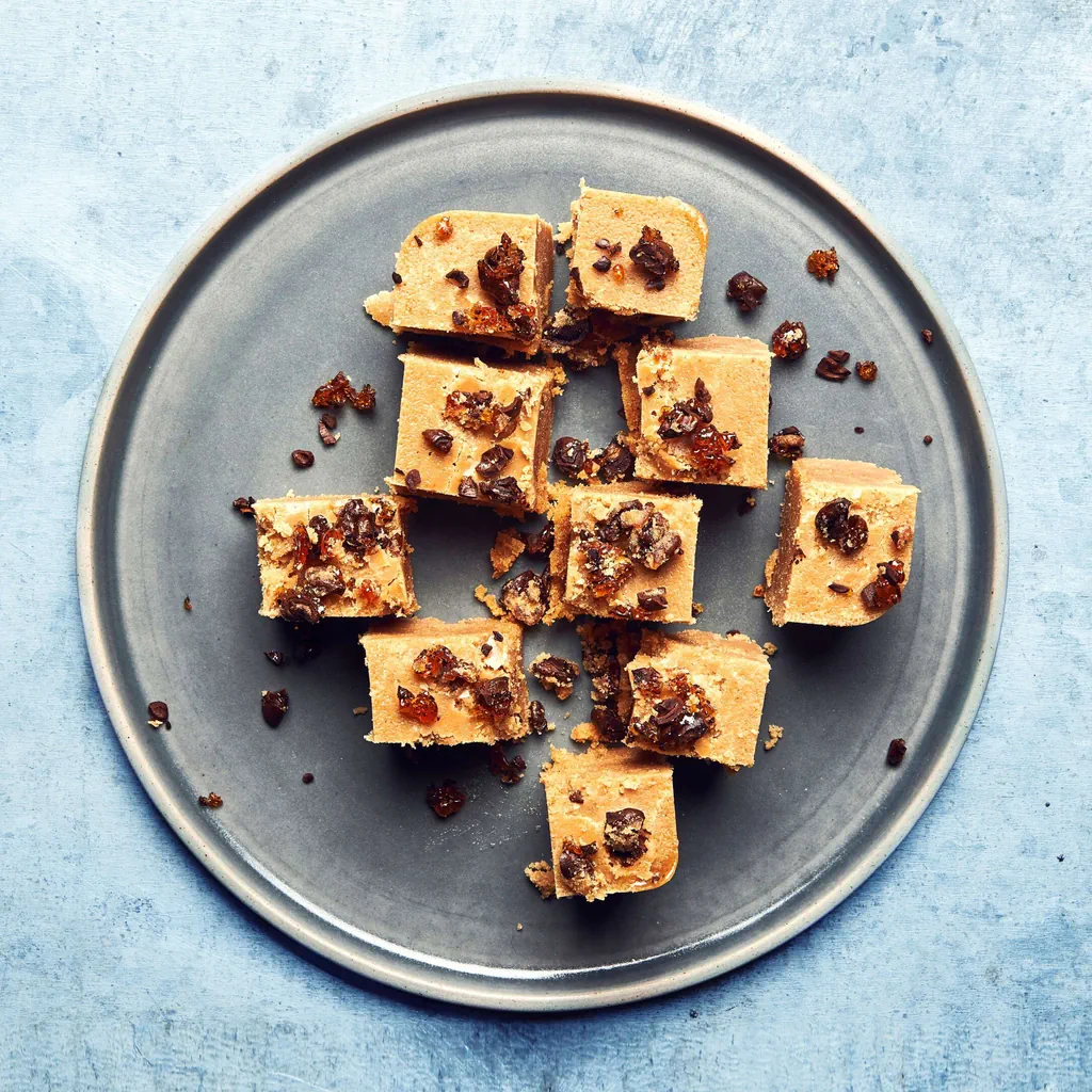 Kaffee-Caramel-Würfel