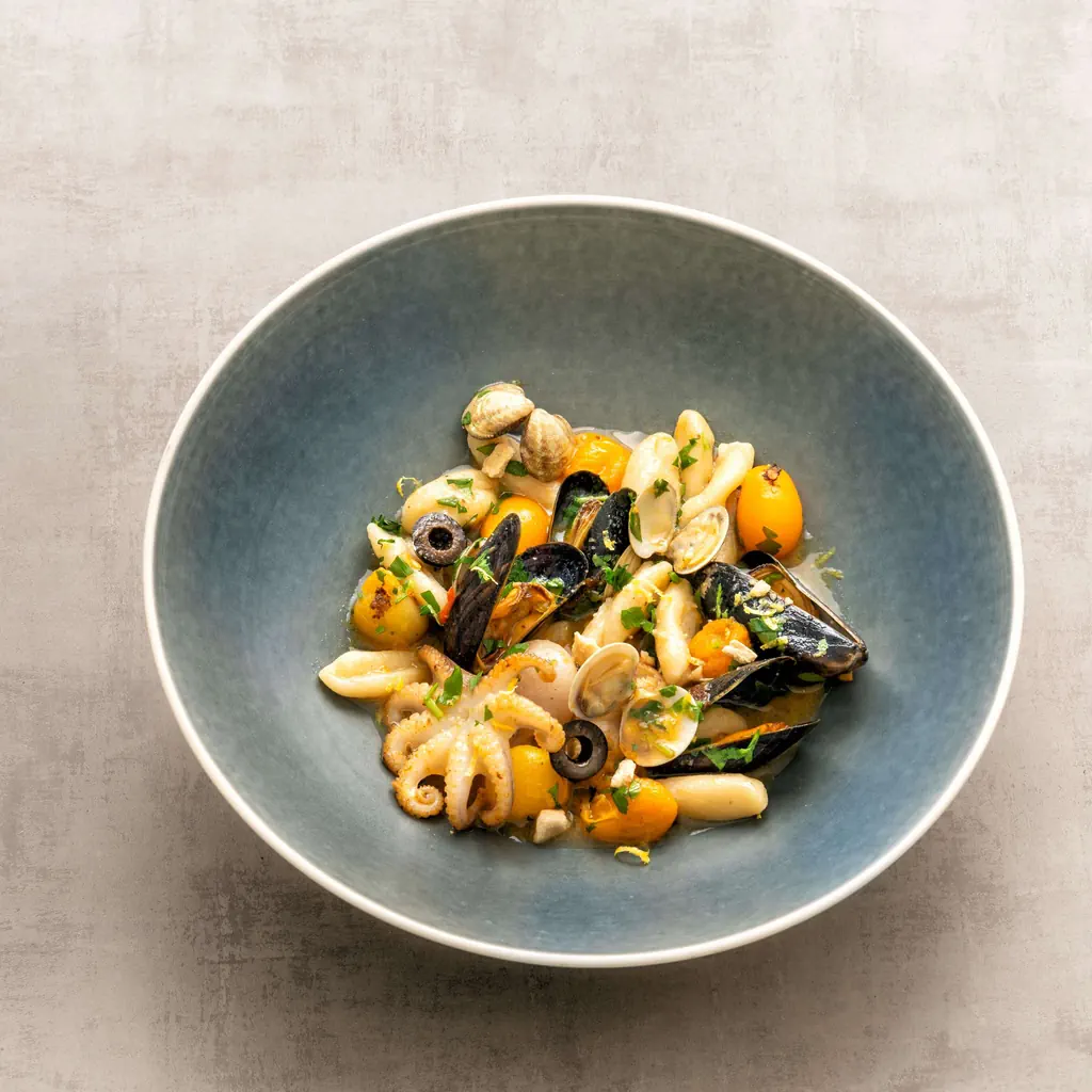 Cavatelli rigati ai frutti di mare