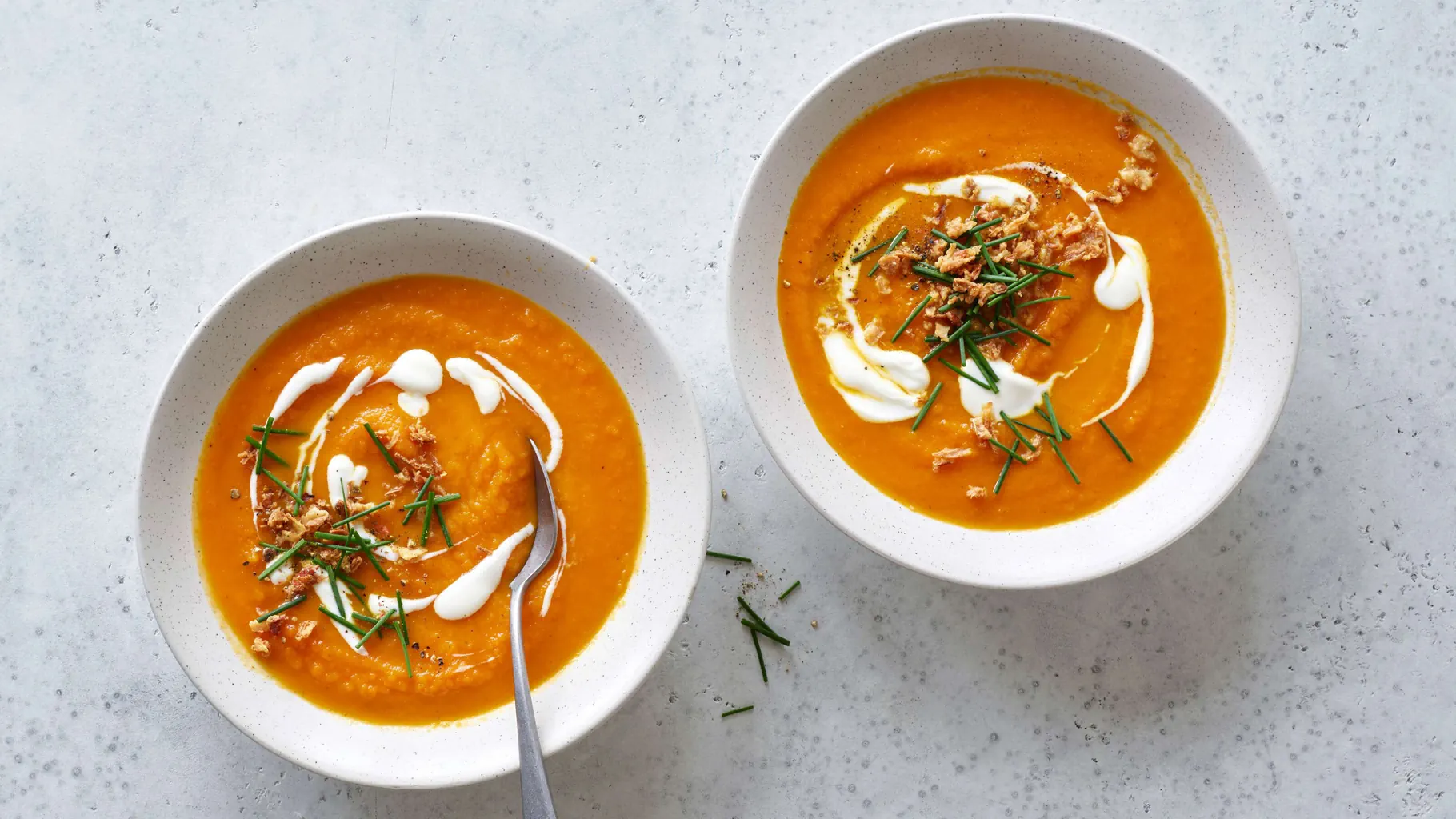Geröstete Karottensuppe mit Miso