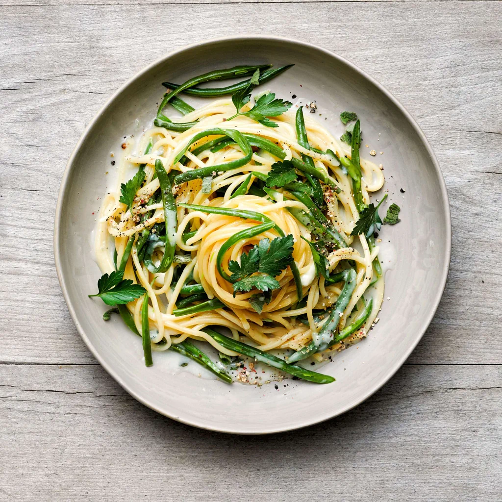 One pot de spaghetti aux haricots
