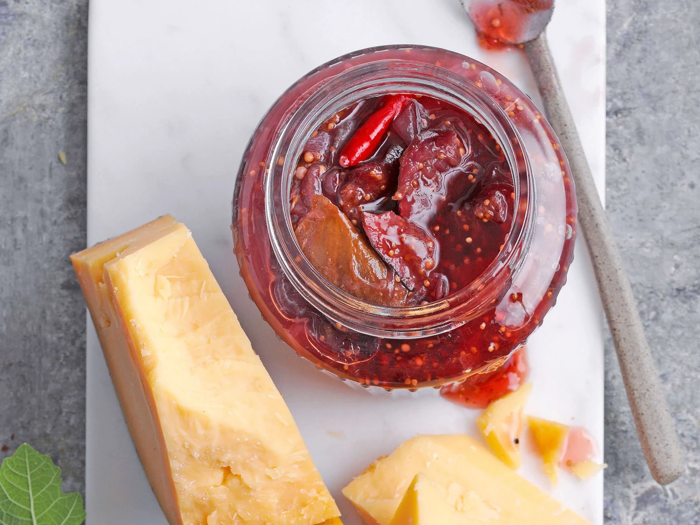 Feigen-Rotwein-Chutney