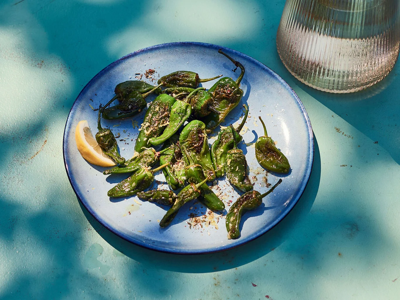 Pimientos mit Zatar