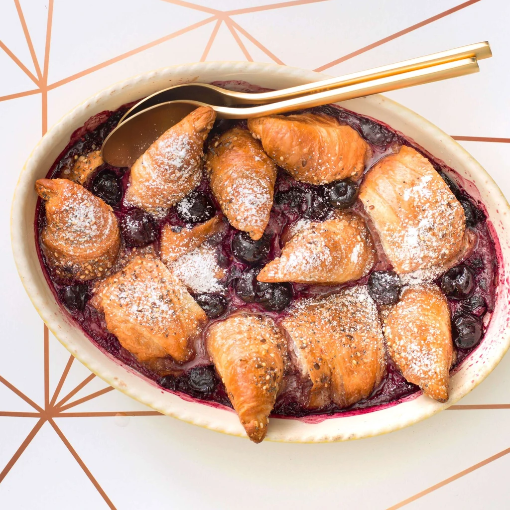 Gratin de cerises au miel