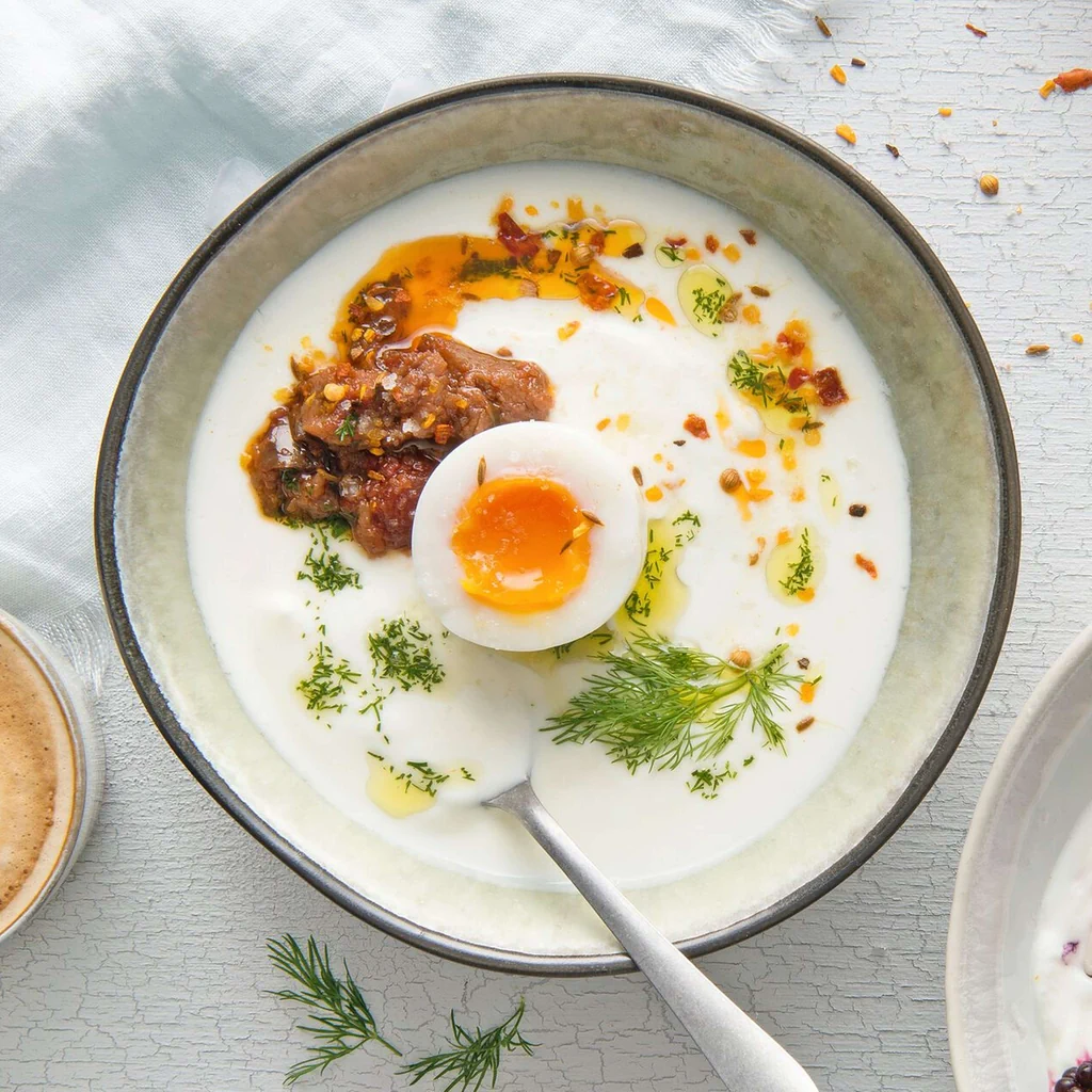 Curry-Joghurt-Bowl